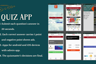 build trivia quiz app or education app to earn money online