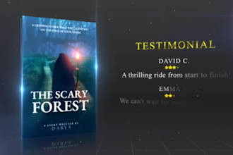 create an ai powered cinematic book trailer using your plot