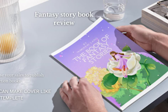 design eye catching cover page for your book by canva pro