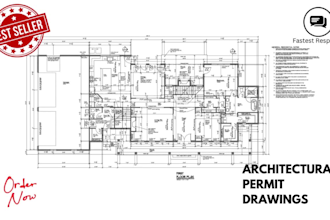 do permit drawings for home additions, renovation, patio, garage
