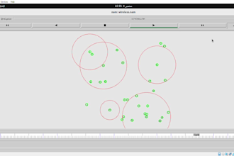 create a network simulation in ns2