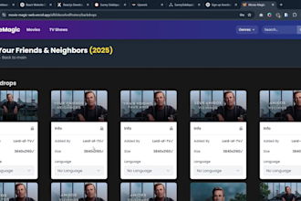 build a modern react or nextjs website with tailwind, prisma, and mongodb