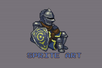 draw pixel art, sprite art, pixel art illustration, pixel art animation
