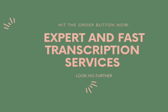 transcribe podcasts and youtube videos