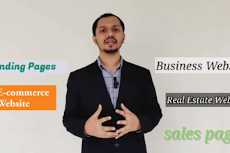 design ecommerce, portfolio, wordpress blog and business website