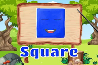 create awesome 2d animation kids education video