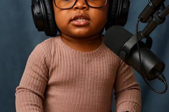 create ai baby bible preaching, ai tiktok videos and reels, ai baby funny video