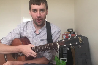 teach you to play folk guitar accompaniment