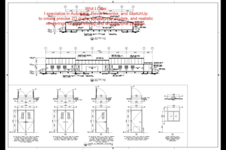 do layout plan for piping section drawings details drawings