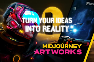 use midjourney v6 to create any ai art, ai portrait, ai headshot, ai character