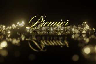 create stylish gold and silver intros logo animation videos
