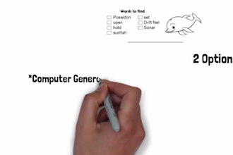 create custom shaped word search puzzles, covers and 3d mockups