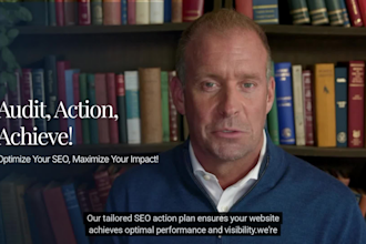 provide website SEO audit report with a detailed video walk through