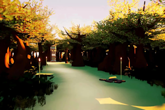 design optimized low poly 3d environments for your game