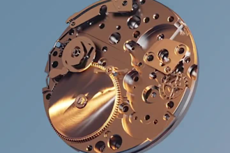 3d watch animation watch industrial watch design rendering realistic watch ads