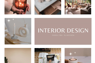 design your interior space with mood board and floor plan