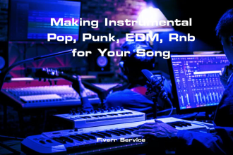 making instrumental pop,punk,trap and rnb for you