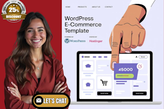 build a high converting hostinger ecommerce wordpress website for your brand