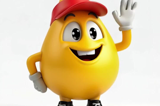 design 3d pixar style cartoon character ai art using midjourney advanced