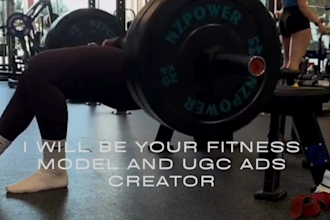 be your fitness model and ugc ads creator