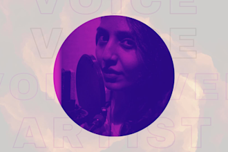 calming female voice over for meditation videos in english tamil