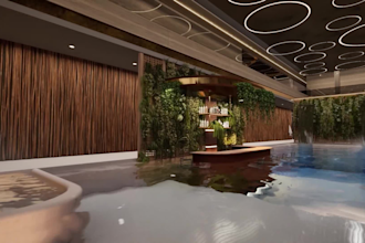 create architectural, interior visualizations