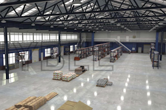 design 3d warehouses, buildings, and interiors with rendering