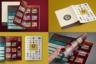 design brochure, product catalog, booklet