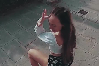 do twerk tiktok dance video with trending moves for your music