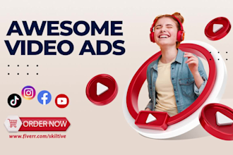 create commercial video or short video ads