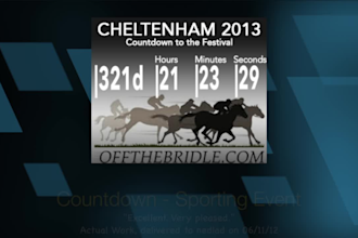 create a customized flash event countdown and count up timer