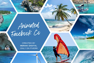 design facebook cover, youtube banner, and all social media banners
