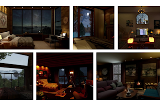 create cozy rain video HD quality customizable atmospheres