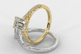 do jewelry rendering high resolution HD images , 360 animation for your website