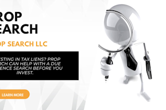 conduct a title search and provide a property report