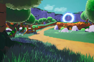 do stylized enviroment art in unreal