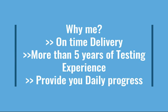 do qa and automation testing your web app and mobile app