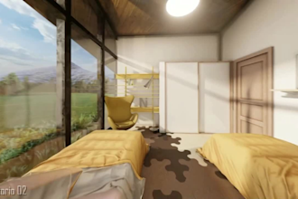 do interior render or video walkthrough for your project