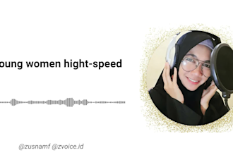 record young women character in bahasa