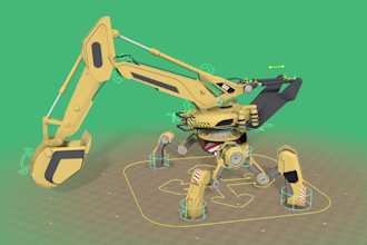 rig a mecha or a vehicle in maya