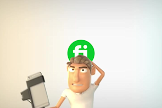 make funny man selfie short video ads