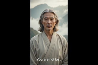 create a powerful spiritual motivational video with a talking ai avatar
