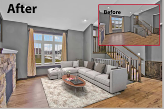 do edit real estate interior design virtual home staging furniture renovation