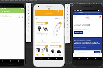 convert  website to  android app and ios app