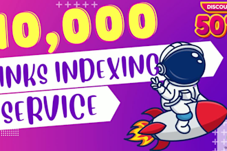 do backlink indexing service with 10,000 urls