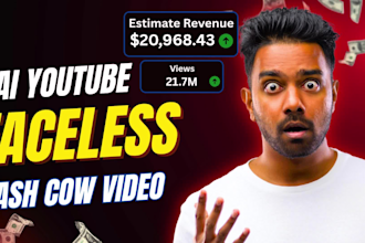 do ai faceless videos, cash cow videos, ai animation, cash cow channel, cash cow