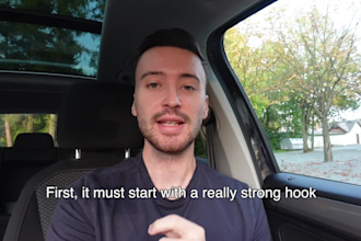 introduce your service in a spokesperson ugc video style