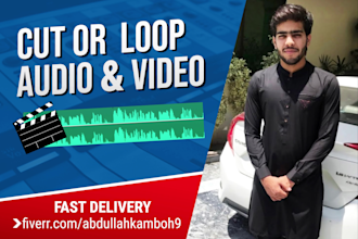 loop or cut audio and video