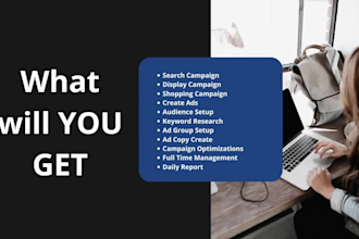 setup,manage and optimize your google adwords ppc campaign