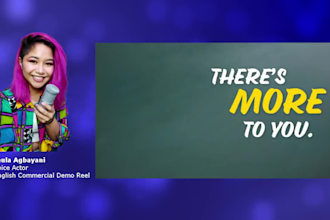be your approachable young adult female english commercial voice actor